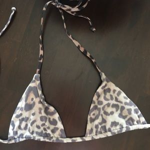 Frankie’s Bikinis Cheetah Print Top